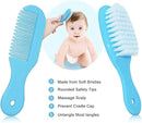 Baby Grooming Kit, Infant Safety Care Set with Hair Brush Comb Nail Clipper Nasal Aspirator
